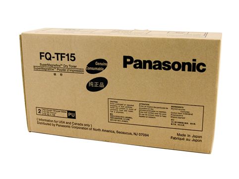 Panasonic FQ-TF15  toner originale 5.000p 