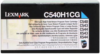 Lexmark C540H1CG toner cyano, durata 2.000 pagine