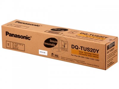 Panasonic dq-tus20y toner originale giallo 20.000p