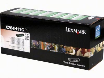 Lexmark X264H11G toner originale nero, durata 9.000 pagine