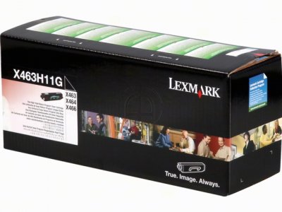 Lexmark X463H11G toner nero nero, durata 9.000 pagine