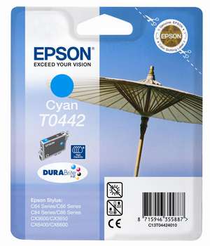 Epson t04424010  cartuccia cyano 450p