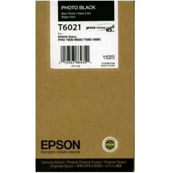 Epson T602100  Cartuccia nero-photo, capacit� 110ml