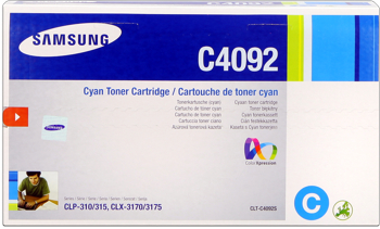 Samsung clt-c4092s toner cyano, durata 1.000 pagine