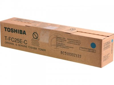Toshiba T-FC25EC  toner cyano, capacit�  26.800 pagine