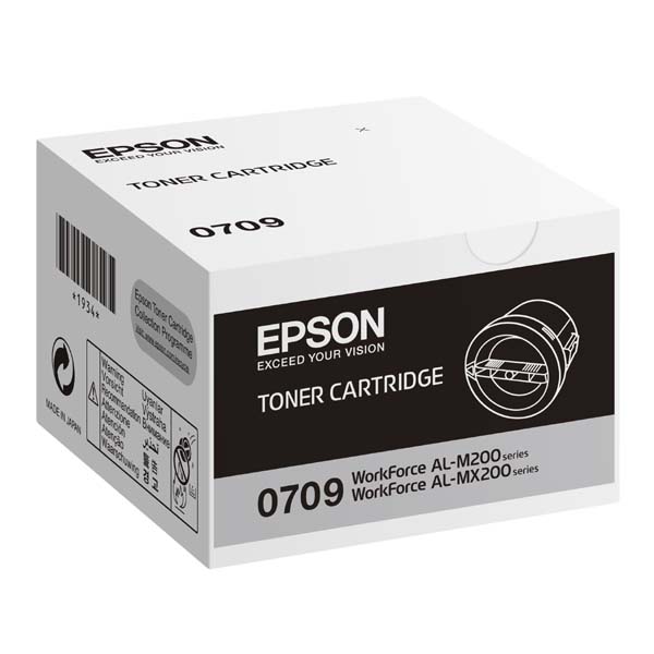 Epson C13S050709 toner nero, durata 2.500 pagine