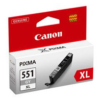 Canon CLI-551gy-XL Cartuccia d'inchiostro grigio, capacit 11ml