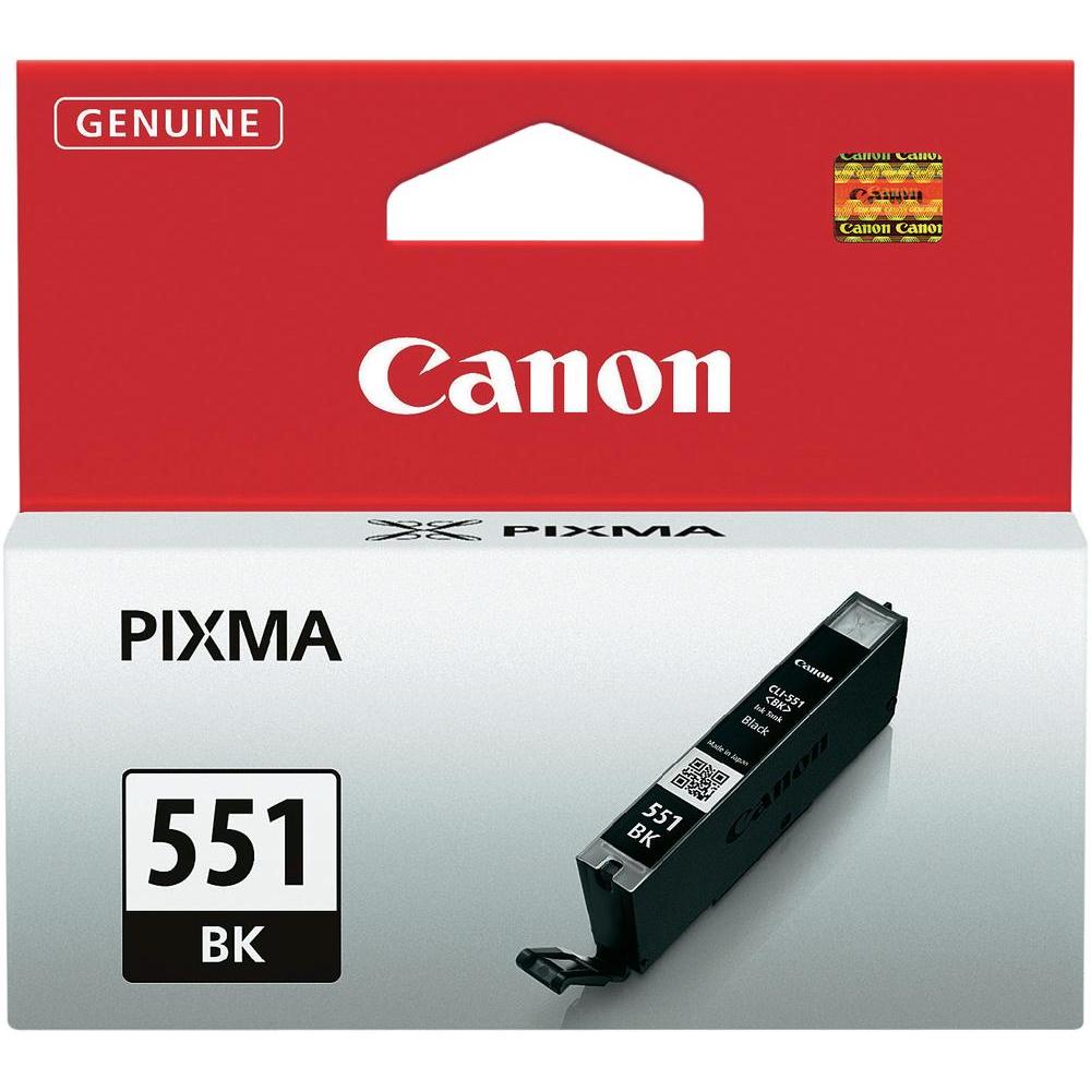 Canon CLI-551bk Cartuccia d'inchiostro nero, capacit 7ml