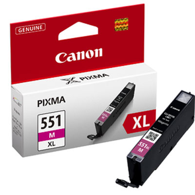 Canon CLI-551m-XL Cartuccia d'inchiostro magenta, capacit 11ml
