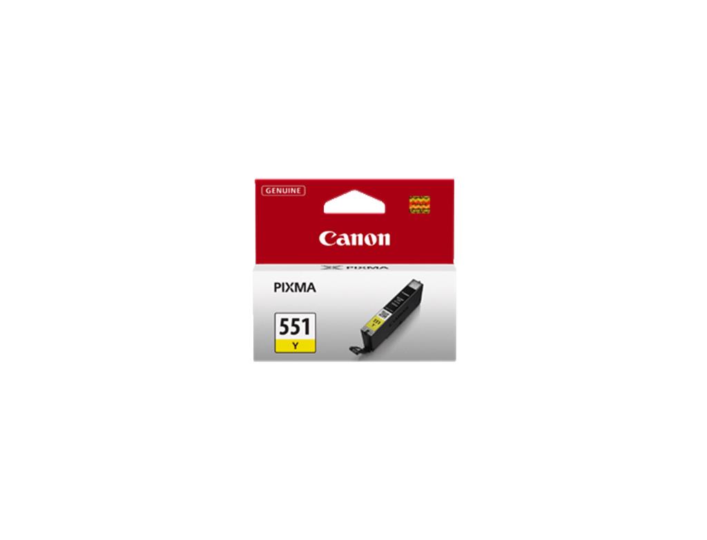 Canon CLI-551y Cartuccia d'inchiostro giallo, capacit� 7ml