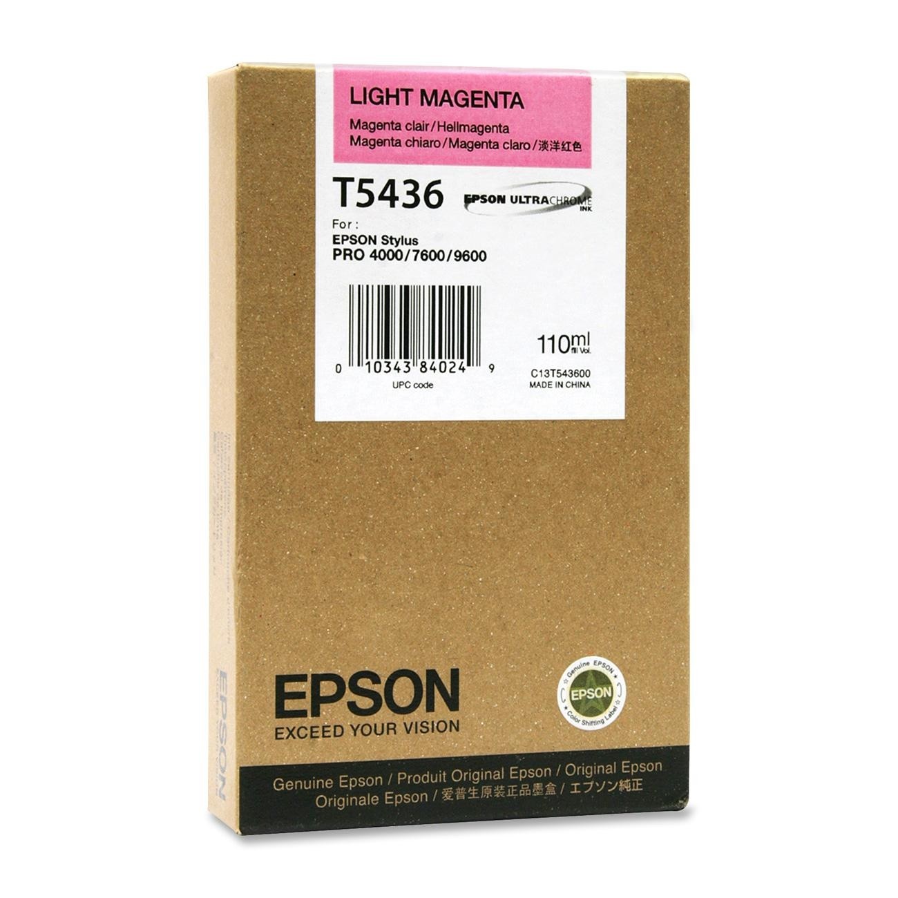Epson T543600  cartuccia magenta-chiaro 110ml