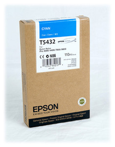 Epson T543200  cartuccia cyano,capacit� 110ml