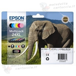 Epson C13T24384010 6 Cartucce d'inchiostro multipack