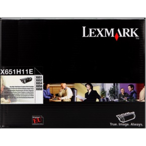 Lexmark X651H11E toner originale nero, durata 25.000 pagine
