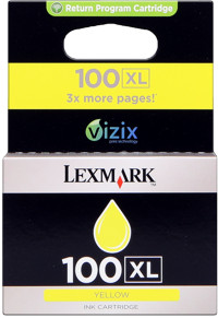 Lexmark 14N1071E cartuccia giallo alt.capacit 600p