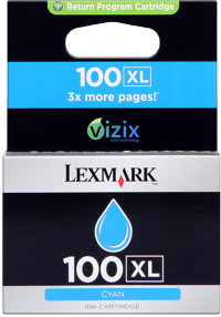 Lexmark 14N1069E cartuccia cyano alt.capacit 600p