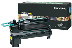 Lexmark X792X1YG Toner giallo alta resa 20.000 pagine