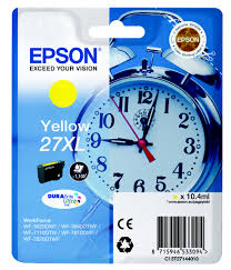 Epson C13T27144010 Cartuccia d'inchiostro giallo 10.4ml, ~1100 pagine, XL