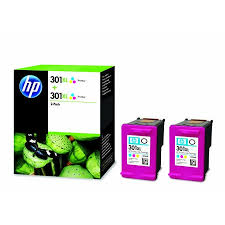 Hp D8J46AE Multipack colore 2 x HP 301 XL colore, 2 cartucce da 330 pagine