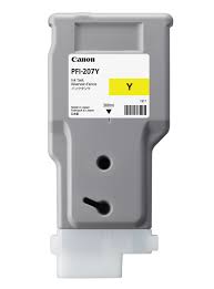 Canon pfi-207y cartuccia giallo, capacit� 300ml