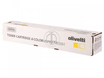 Olivetti B0993 toner giallo, durata 6.000 pagine