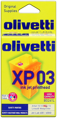 Olivetti b0261 Cartuccia Originale Quadricromia - Resa 620 pagine