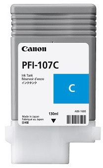 Canon pfi-107c cartuccia cyano, capacit� 130ml