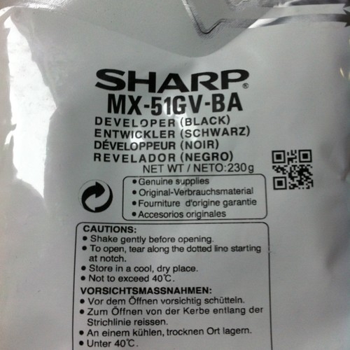 Sharp MX-51GVBA Developer Originale Nero