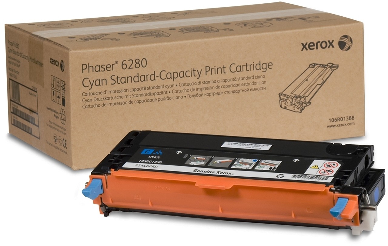 Xerox 106R01388 toner cyano bassa capacit�, durata 2.200 pagine