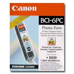 Canon bci-6pc cartuccia photocyano, capacit� 13ml