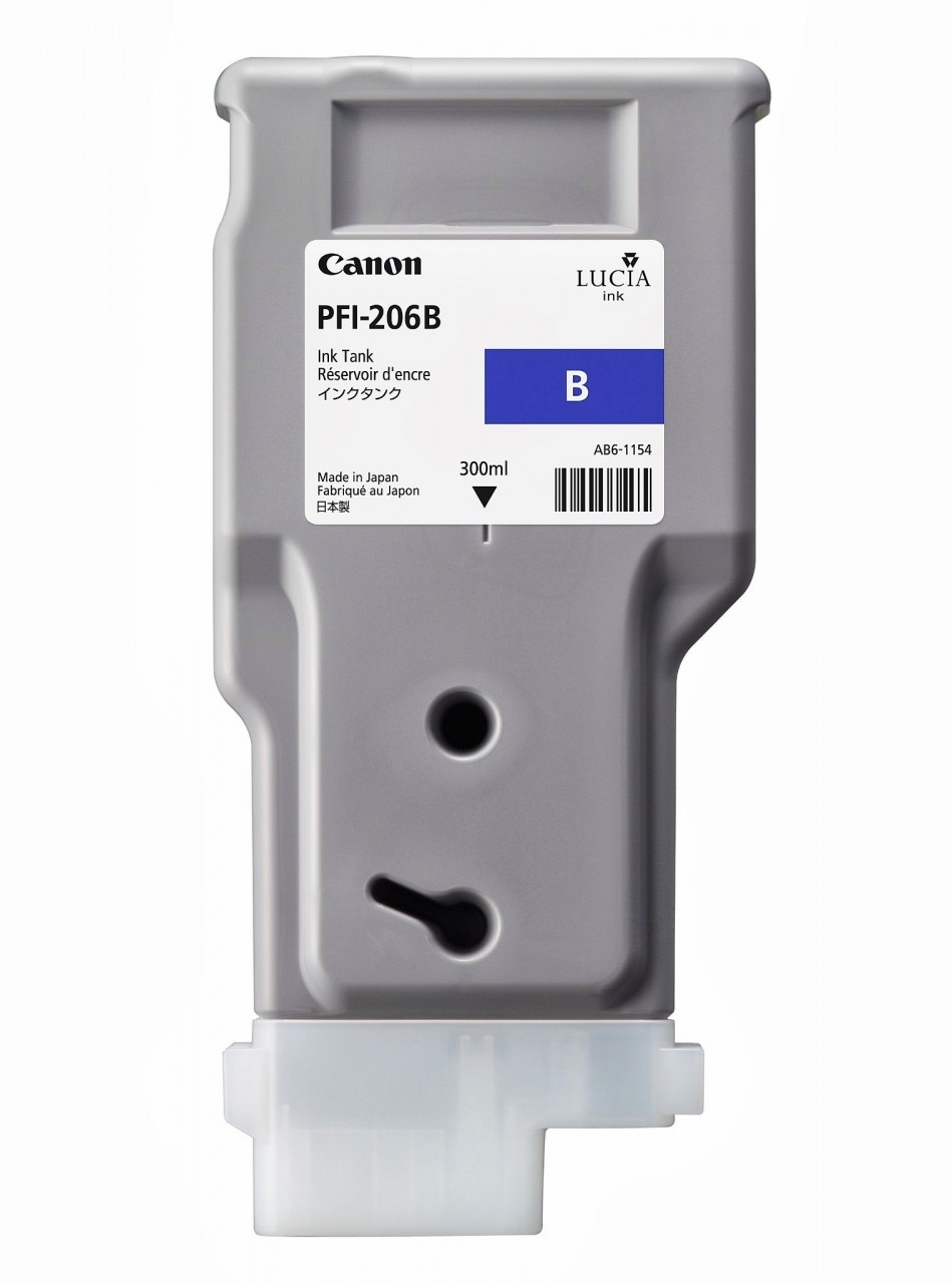 Canon PFI-206b Cartuccia blu capacit 300ml