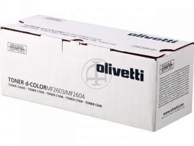 Olivetti B0947  toner cyano, durata indicata 5.000 pagine