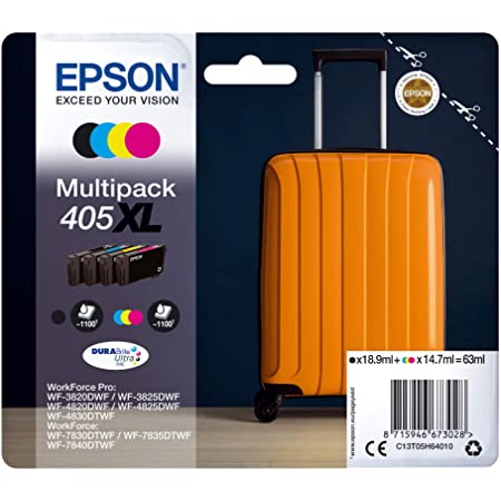 Epson C13T05H64010 Epson 405XL Multipack nero / ciano / magenta / giallo (C13T05H64010)