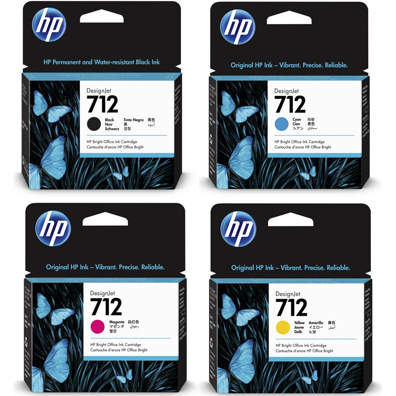 Hp 3ED77A HP 712 Multipack ciano (3ED77A) MultipackMultipack ciano 
